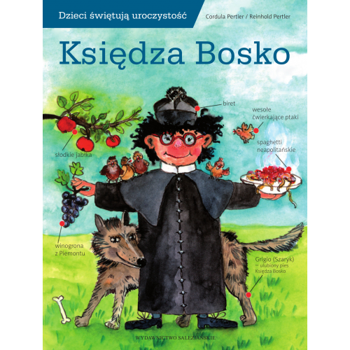 Dzieci świętują uroczystość Księdza Bosko