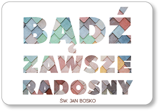 Bądź zawsze radosny – magnes