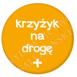 Krzyżyk na drogę (przypinka)